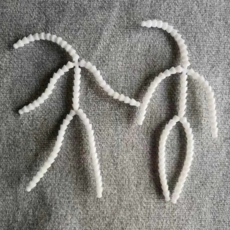 40cm Doll Skeleton Movable Plastic Jointed with 12mm Thick Plush Toy Internal Skeleton for Cotton Do