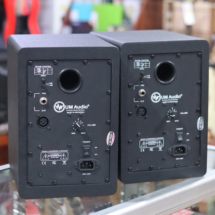 Speaker Monitor UM Audio UM7D MKIII Black- Original Garansi Resmi