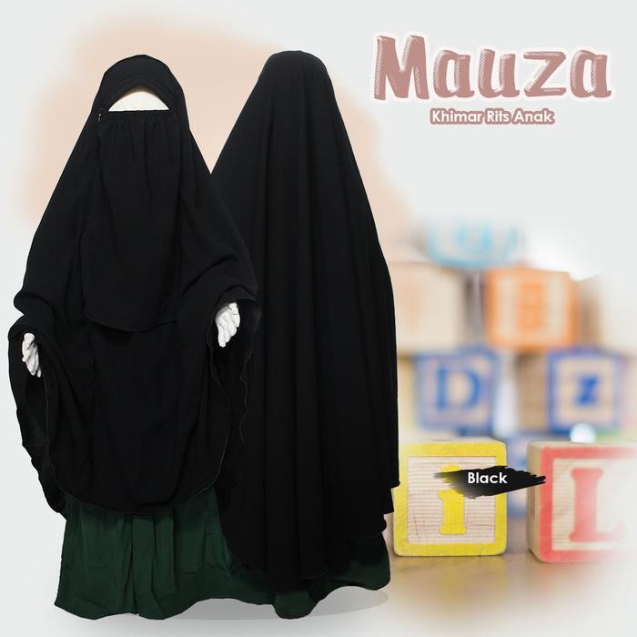 (Expert) Khimar Rits Cadar safar tanpa purdah anak Mouza Fataya Kids