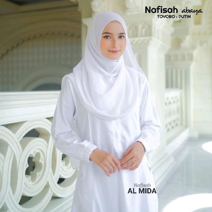 (Expert) gamis toyobo putih manasik haji abaya XXL