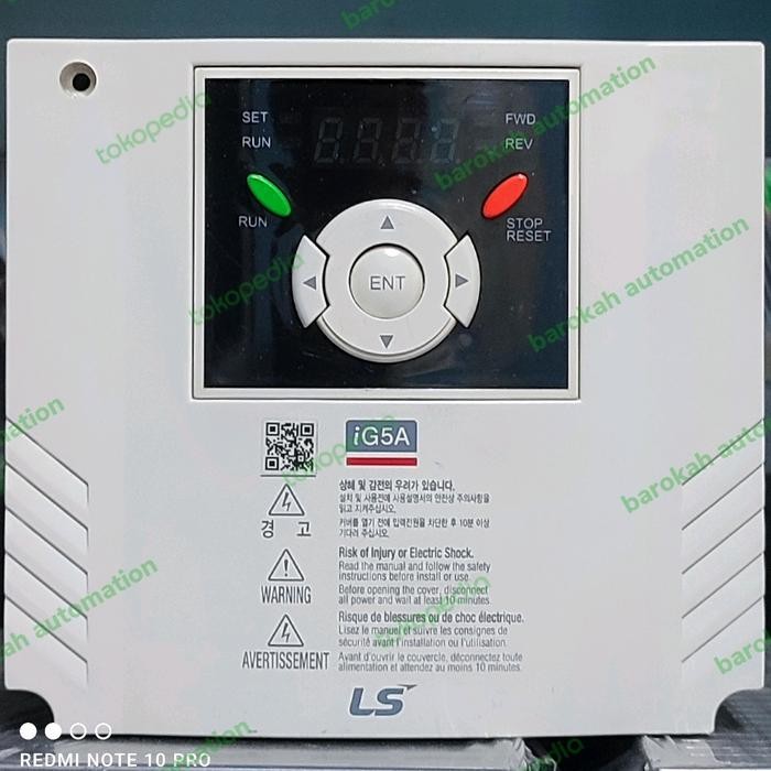 Inverter LS iG5A 2.2Kw/3Hp 3Ph 380V SV002iG5A-4