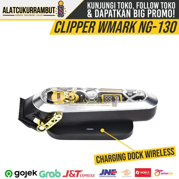 Wmark 130 Alat Cukur Rambut Mesin Cukur Rambut Hair Clipper Wmark