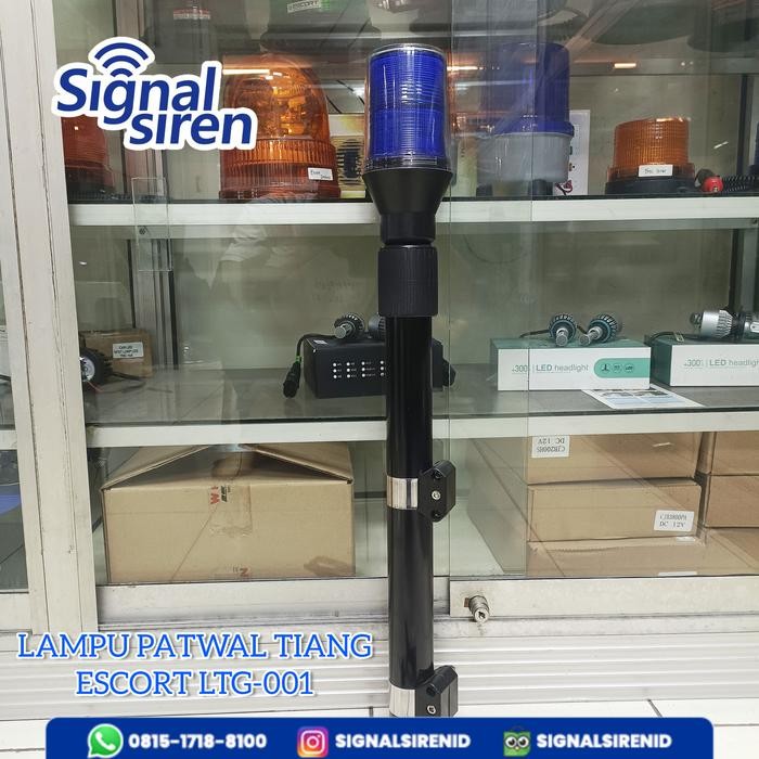 ESCORT LTG-001H Lampu Strobo Patwal Tiang Motor