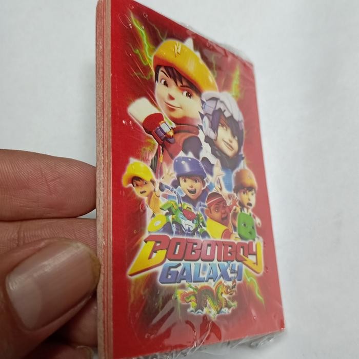 (Allthebest) Full Pack Kartu Boboiboy Galaxy Terbaru Upgrade 18Cards Berbeda