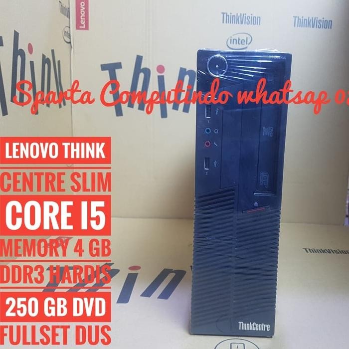 Cpu Lenovo Core i5 Full Dus Second Garansi Lokasi Condet