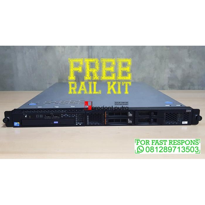 SERVER IBM X3250 M3 Free Rail Kit harga Saudara