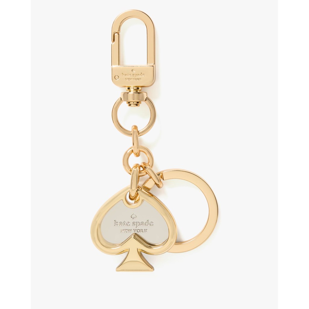 Kate Spade Spade Logo Metal Bagcharm - Gantungan Tas Wanita