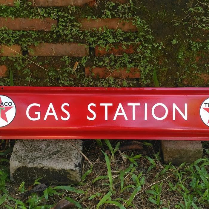Pajangan Vintage Automotive Texaco Re