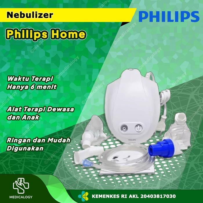 KEQZ Philips Home Nebulizer Alat Uap Philips Nebulizer / Nebulizer Philips