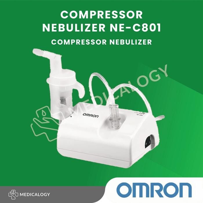 KEQZ Nebulizer Omron Ne-C 801 Alat Uap Inhalasi