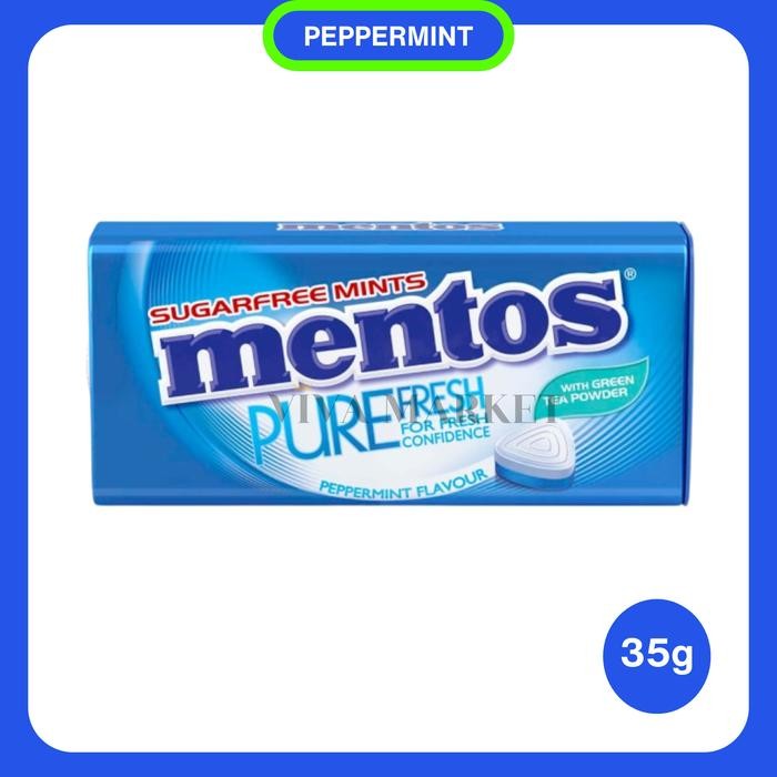 

4ZMI Mentos Pure Fresh Sugar Free Mints 35G