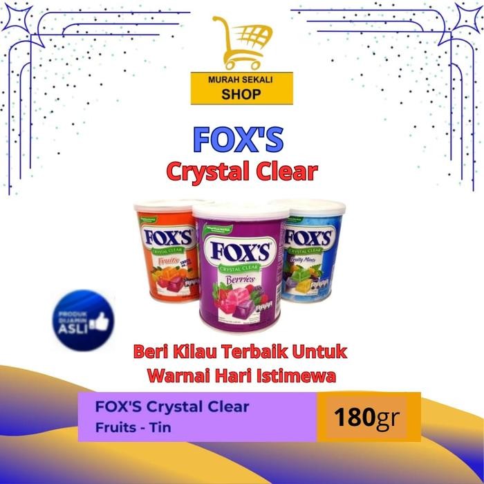 

4ZMI Permen Foxs Kaleng 180Gr 180 / Permen Foks / Permen Fruit