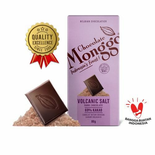 

IOI2 Volcanic Salt & Dark Cokelat Chocolate Monggo 80G Coklat Hitam Garam