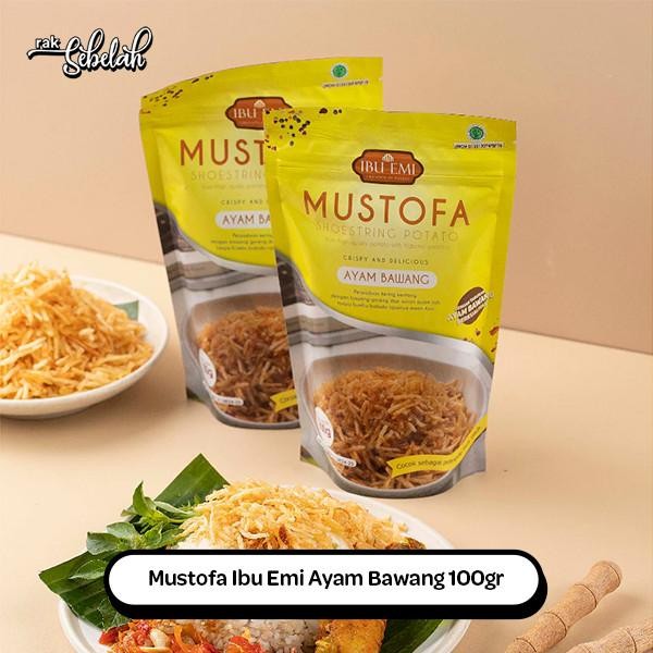 

IOI2 Potachips Kentang Mustofa Ibu Emi 100G - Halal Bpom Tanpa Pengawet Lauk Makan Instan