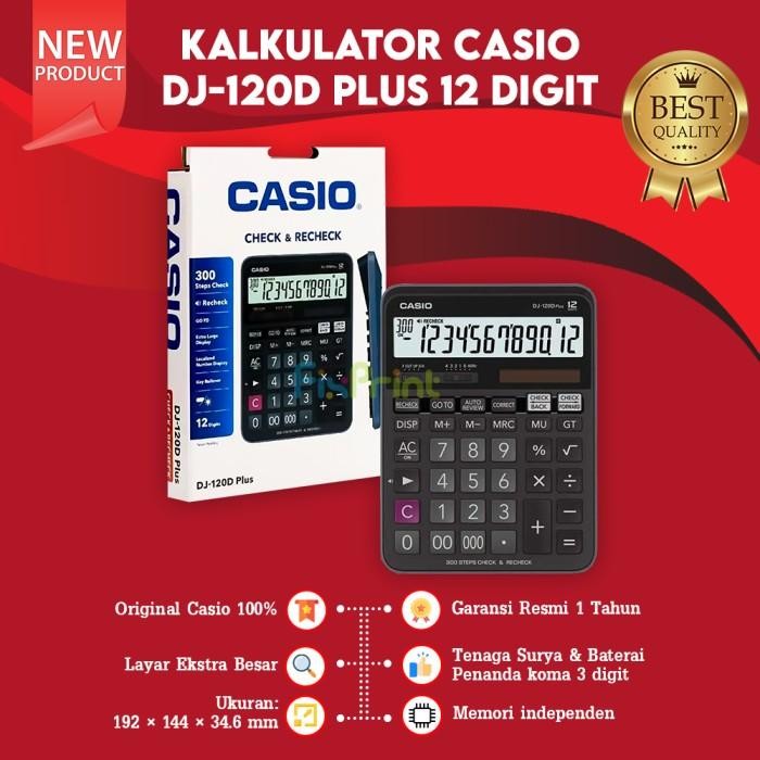 

KALKULATOR CASIO DH 14 16 DJ 120D 220D 240D MJ 120D 100D CALCULATOR