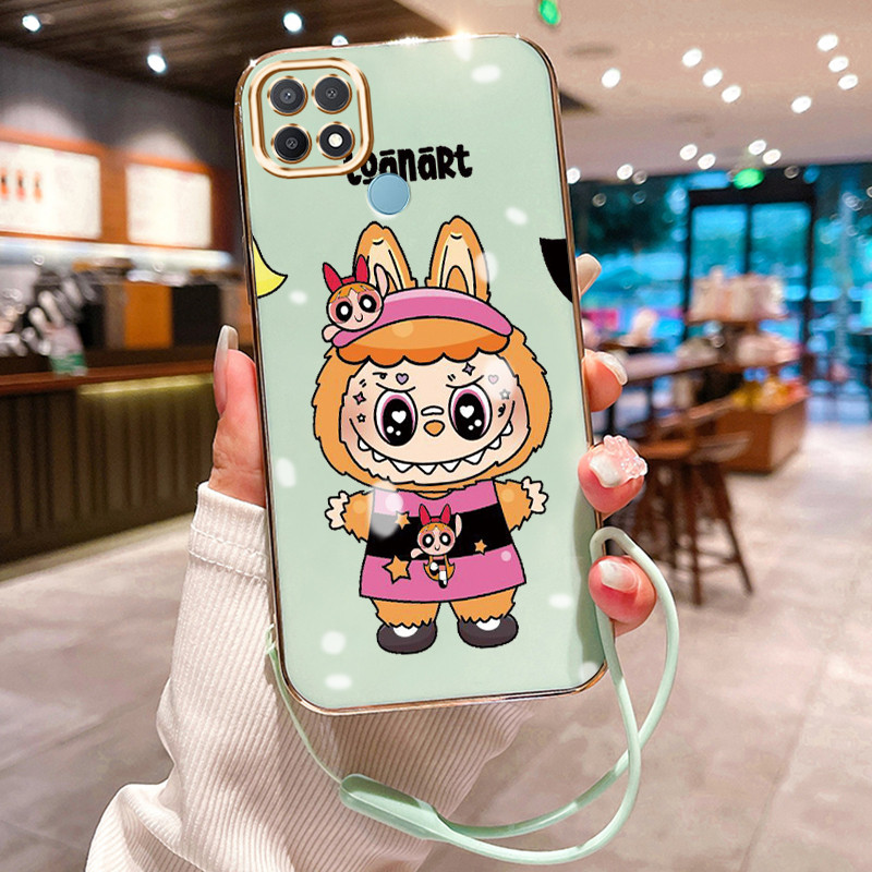 Casing Hp Untuk OPPO A15 A15s A35 Case Casing Transformasi Kartun HP Cesing Silikon Softcase disepuh