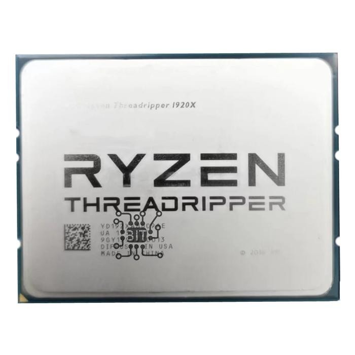 RYZEN THREADRIPPER 1920X 3.5 GHZ 12-CORE 24-THREAD CPU PROCESSOR 180W YD192XA8UC9AE SOCKET TR4