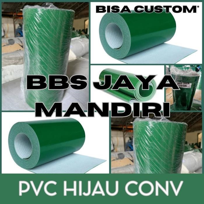 

TEBAL 4MM [VARIASI BW 300] HIJAU CONVEYOR FABRIC