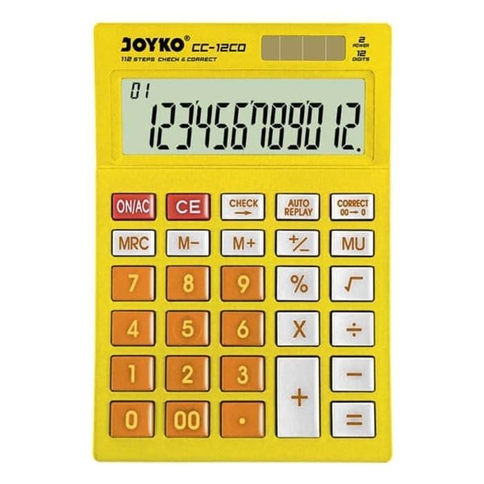 

KALKULATOR CALCULATOR 12 DIGIT JOYKO CC-12CO