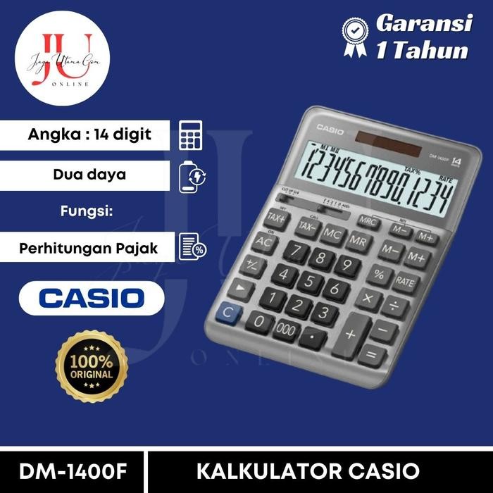 

KALKULATOR CASIO DM 1400F ORIGINAL
