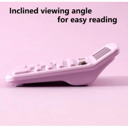 

KALKULATOR DUAL POWER SOLAR PANEL WARNA PASTEL 12 DIGIT