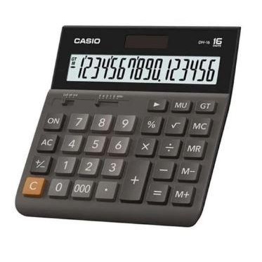 

KALKULATOR MEJA CASIO DH-16-BK OFFICE DESKTOP WIDE H SERIES CALCULATOR