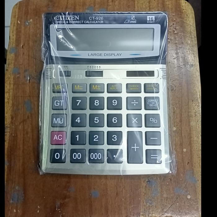 

KALKULATOR CITIZEN CT 926 16 DIGIT