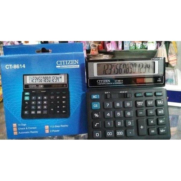 

JUAL KALKULATOR CITIZEN 14 DIGIT CALCULATOR CT-8614