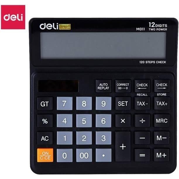 

DELI CALCULATOR DESKTOP 12 DIGIT CHECK CORRECT M011 M 011