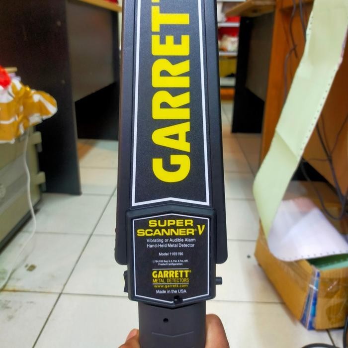 Terbaik Metal Detector Garret Super Scanner V Original