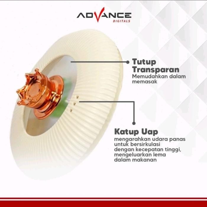 Panci Listrik Advance C370, Panci Serbaguna Advance