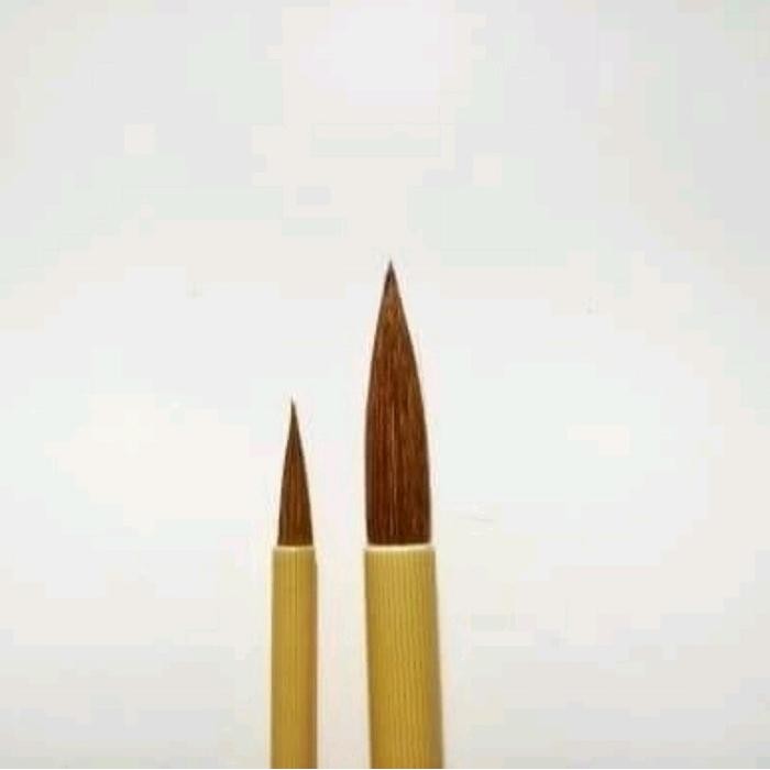 

Daiso Kuas Kaligrafi Calligraphy Brush 2P Maopi Alat Tulis Jepang Cina Chinese Drawing Japan