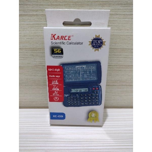 

Karce Kalkulator Scientific Kc 109 Pocket Lipat 56 Fungsi Dual Leaf
