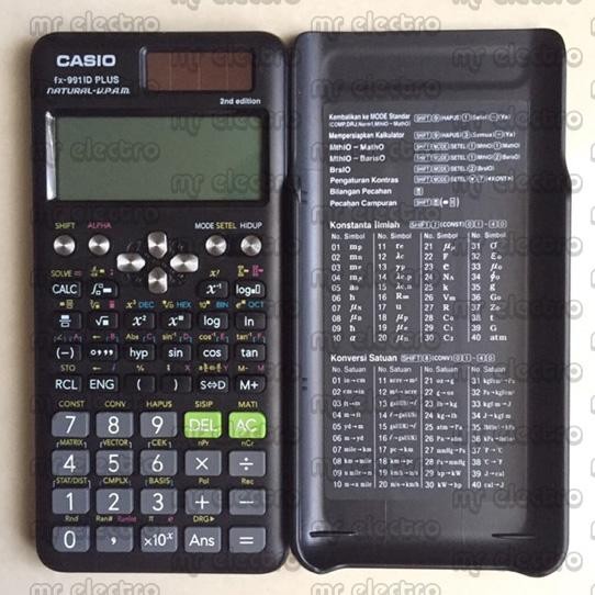 

Kalkulator Scientific Casio Fx 991 Id Plus Original - Ilmiah - Sains