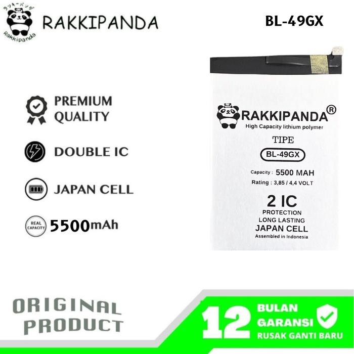 RakkiPanda BL-49GX Compatible With Infinix Hot 7 Lite X690B/Hot 11s NFC X6812B/Hot 12 Pro X668C/Note