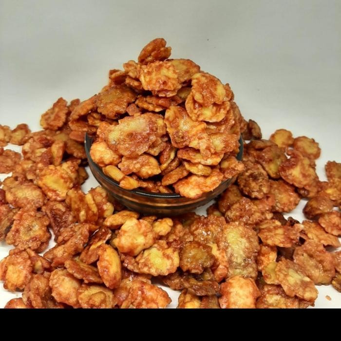 

3YC3 Emping Melinjo Pedas Manis Empuk Berat 250Gram