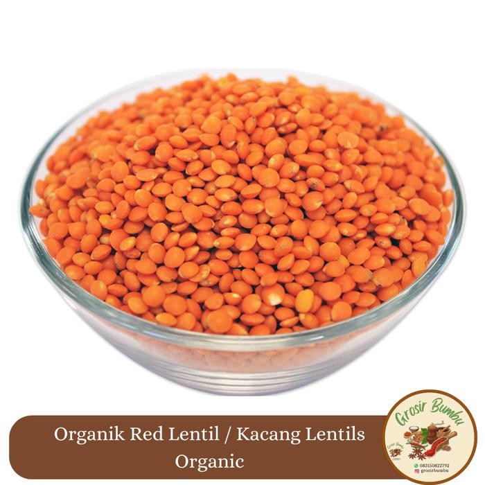 

3YC3 Organik Red Lentil 1Kg / Kacang Lentils Organic