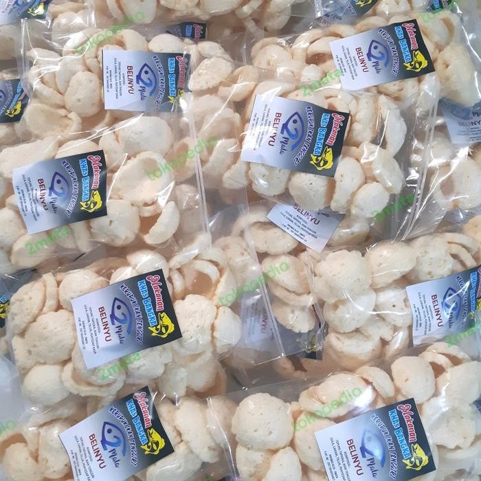 

3YC3 Kerupuk Kemplang Mangkok Ikan Tenggiri Khas Bangka Food Snacks Krupuk