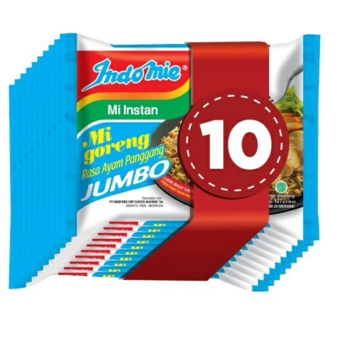 

H48Y 10 Pcs Indomie Goreng Ayam Panggang Jumbo