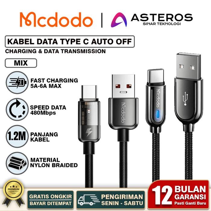 MCDODO Kabel Usb Type C Fast Charging, VOOC, Turbo Charge 66w CA-6190