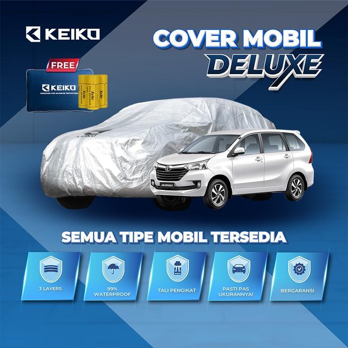 Cover Sarung Tutup 3 Layer Lapis Penutup Selimut Body Mobil Avanza Xenia Xpander Cross Raize Rocky