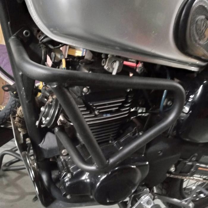 Crash Bar Guard Kawasaki W175 Engine Guard Samping