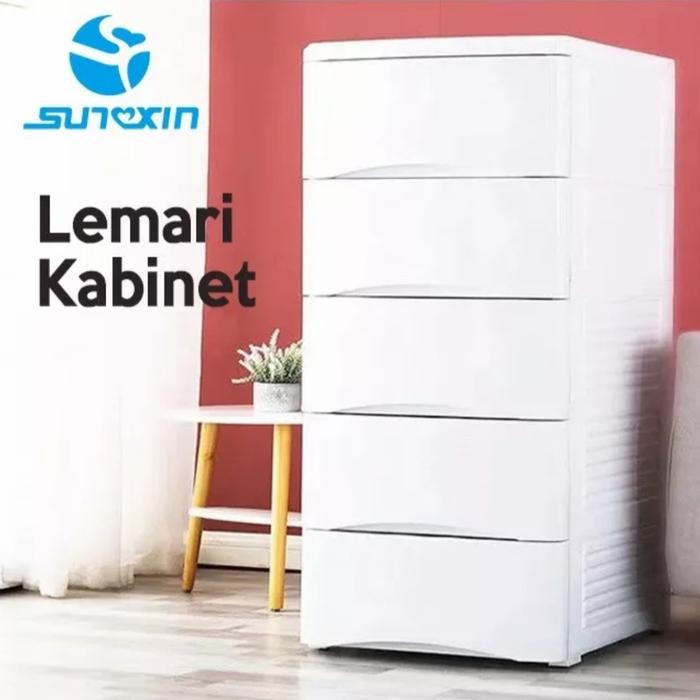 SUNXIN LEMARI CABINET SERBAGUNA PLASTIK 5SUSUN