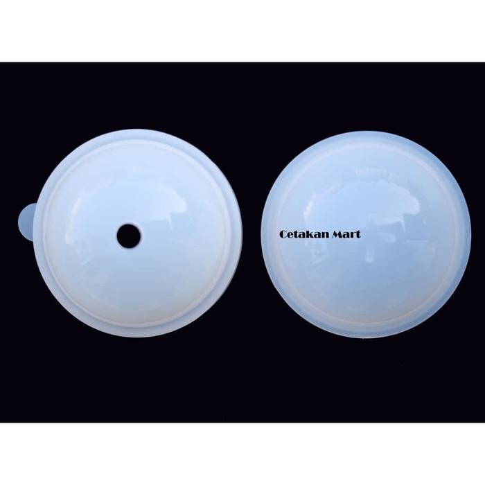 Happycall - Cm Cetakan Resin Craft Diy Sphere Bola 8 Cm Silikon