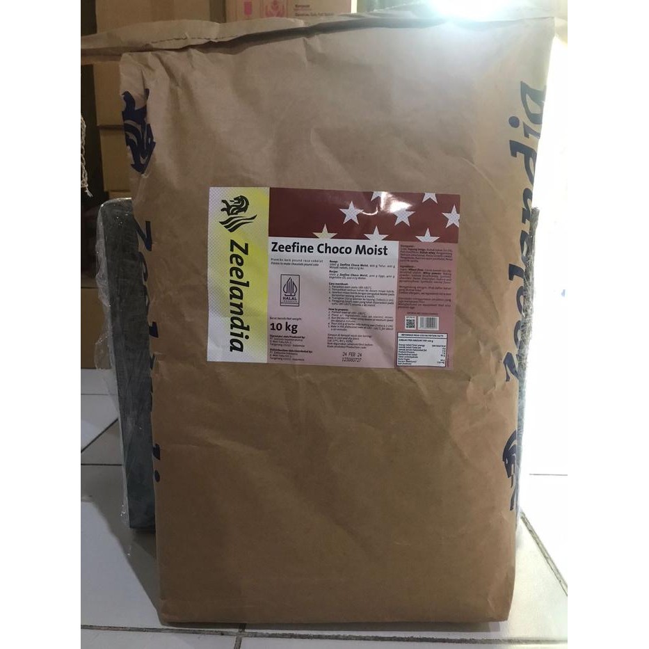 zeelandia zeefine choco moist 10 kg/sak