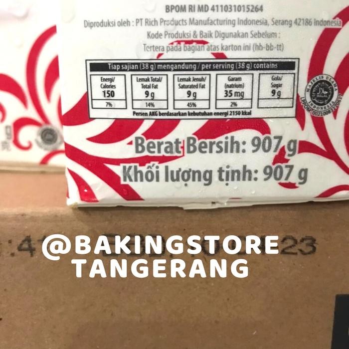 

Richs Bettercreme Rich's Whipping Cream 907 gr