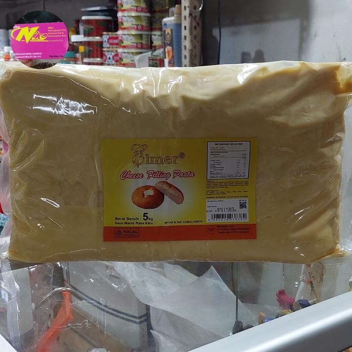

elmer cheese filling pasta 500 gram grab gojek