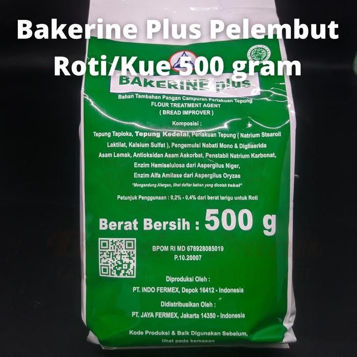 

Bakerine Plus Pelembut Kue, Donat Roti 500 gram