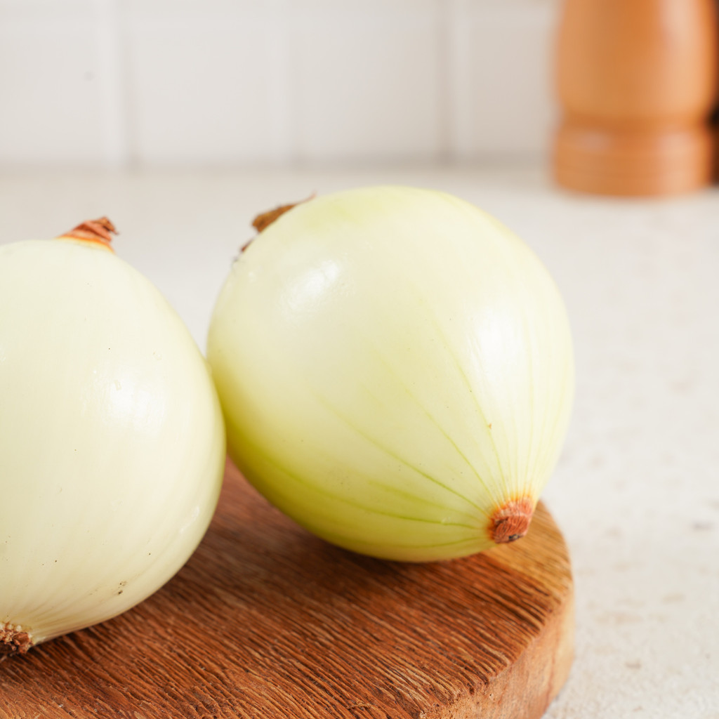 

Bawang Bombay Kupas Konvensional 500 gram