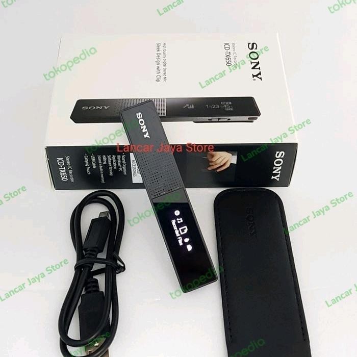 Digital Voice Recorder Sony Icd-Tx650 Original